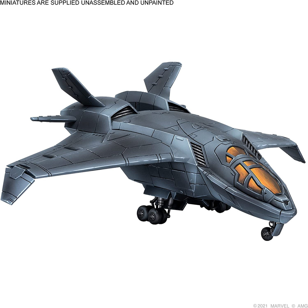 Atomic Mass Games | Quinjet Terrain: Marvel Crisis Protocol | Miniatures Game |