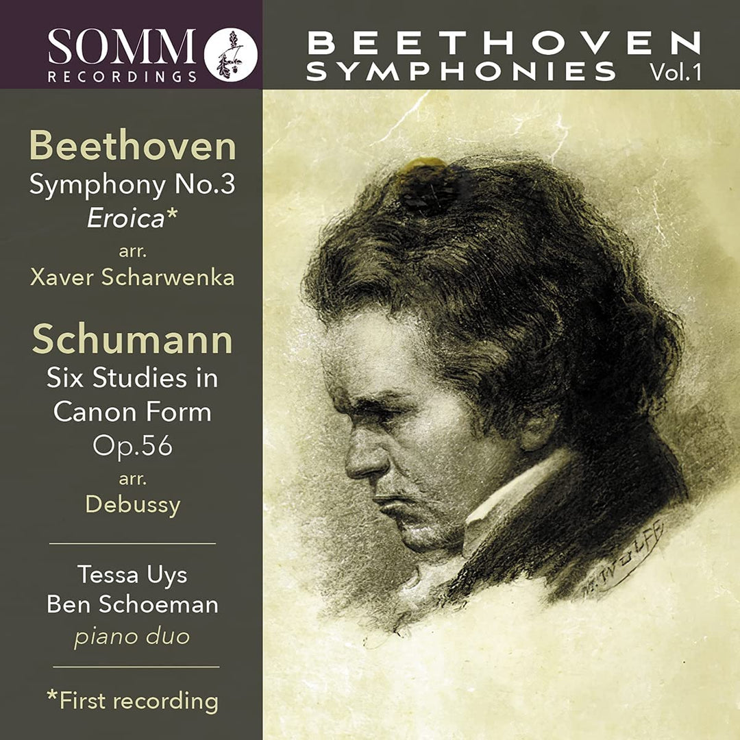 Beethoven: Symphonies [Tessa Uys; Ben Schoeman] [Somm Recordings: SOMM 0637] [Audio CD]