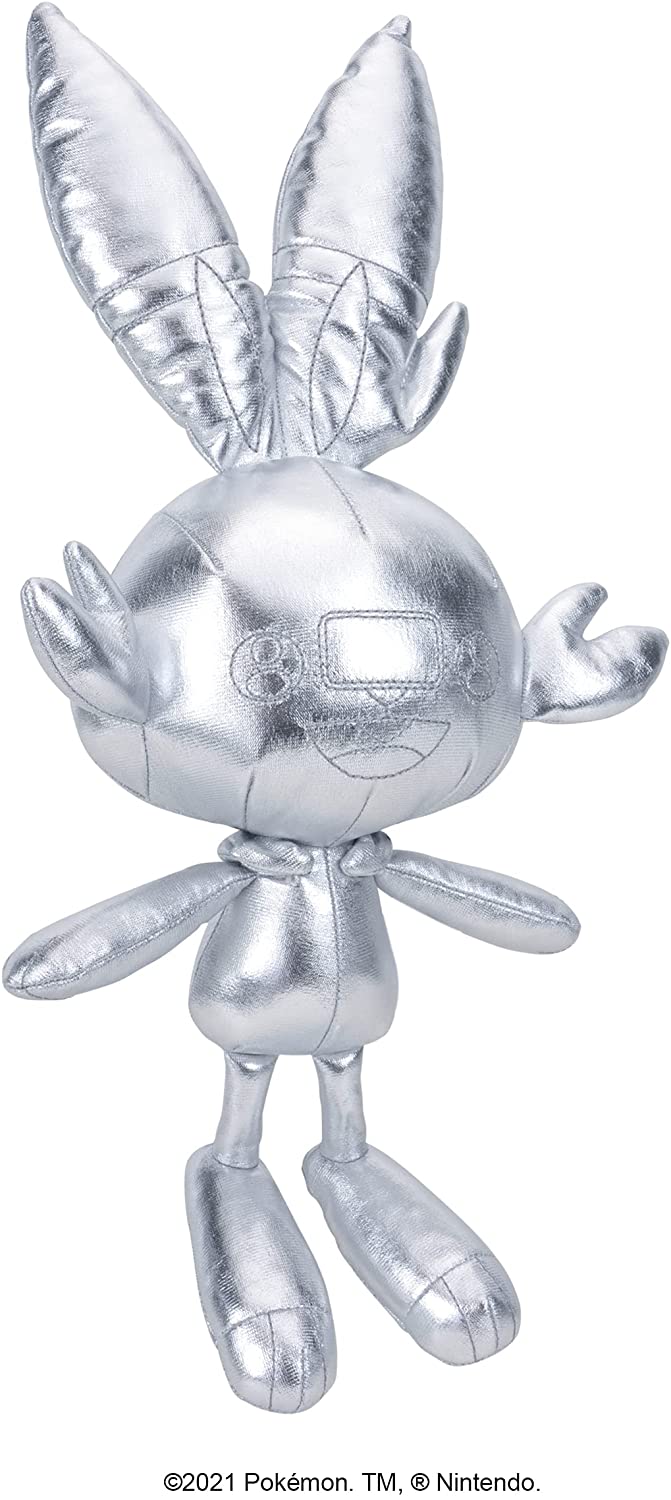 POKÉMON SELECT 8 INCH PLUSH - SILVER SCORBUNNY