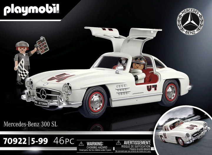 Playmobil 70922 Mercedes-Benz 300 SL, Model Car for Adults or Toy Car for Children