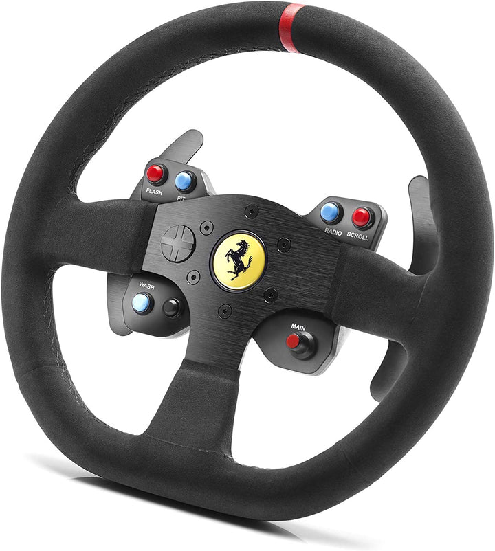 Thrustmaster Ferrari F599XX EVO 30 Wheel AddOn Alcantara Edition (Wheel AddOn, 30 cm, Alcantara, PS4 / PS3 / Xbox One / PC)