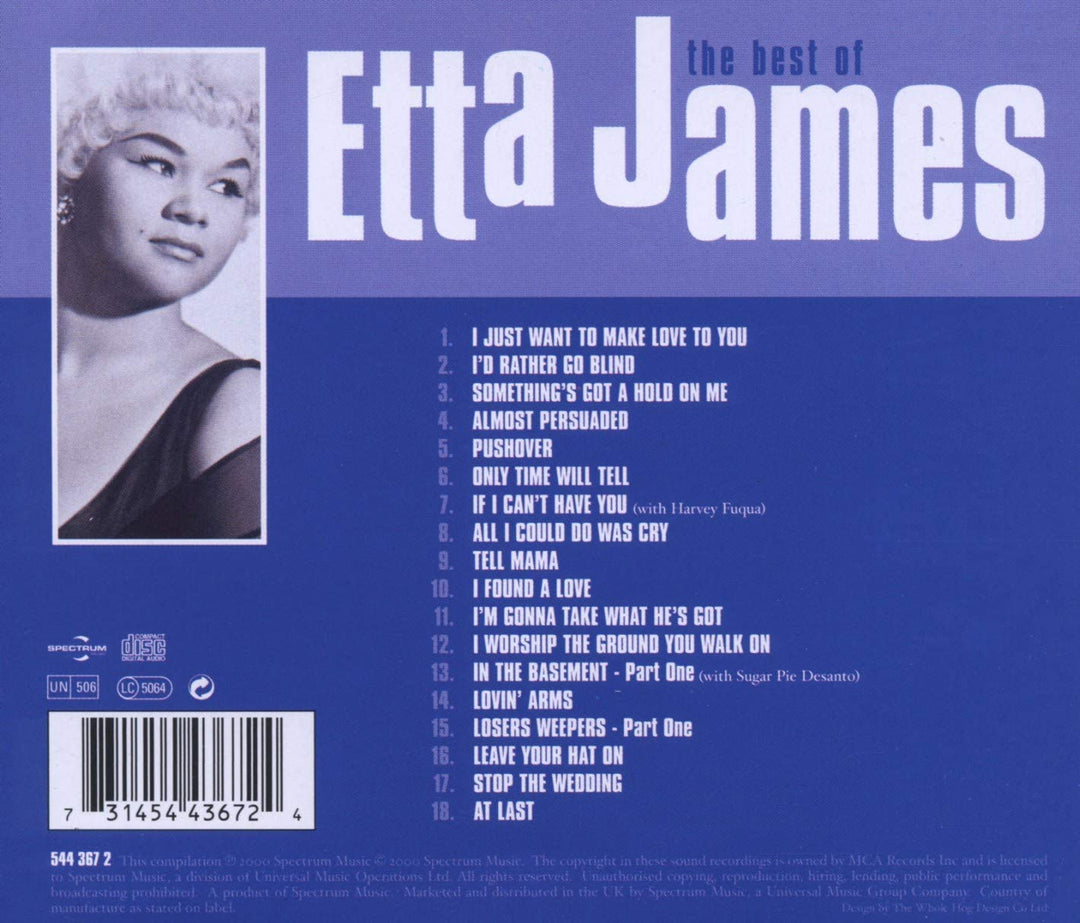 Etta James - The Best Of Etta James [Audio CD]