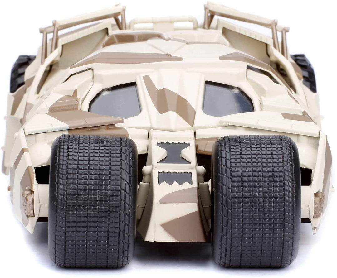 Jada Toys Tumbler Camo Batmobile Highly Detailed 1:24 Model Car with Batman Figure, Cockpit and Doors Can Be Opened with Wheel