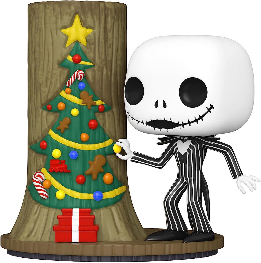 Deluxe Disney The Nightmare Before Christmas 30th - Jack Skellington with Christmas Door Funko 72310 Pop! Vinyl #1360