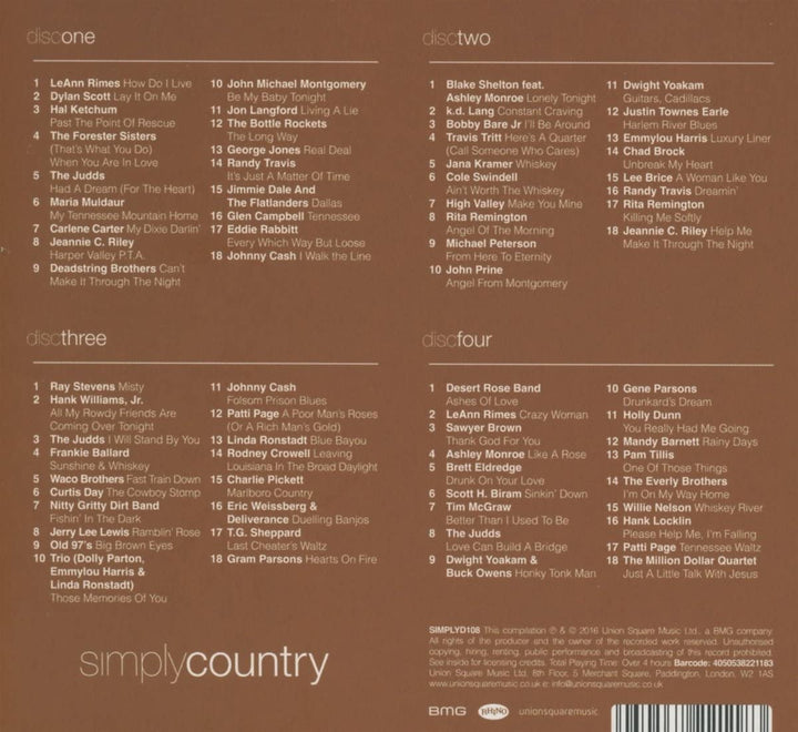 Simply Country [Audio CD]