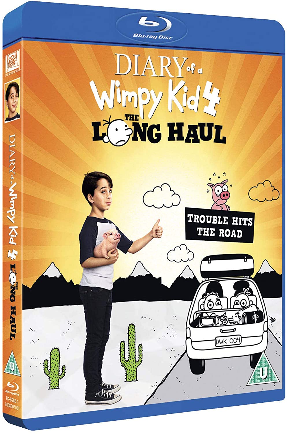 Diario di una schiappa 4: Il lungo raggio [Blu-ray] [2017]
