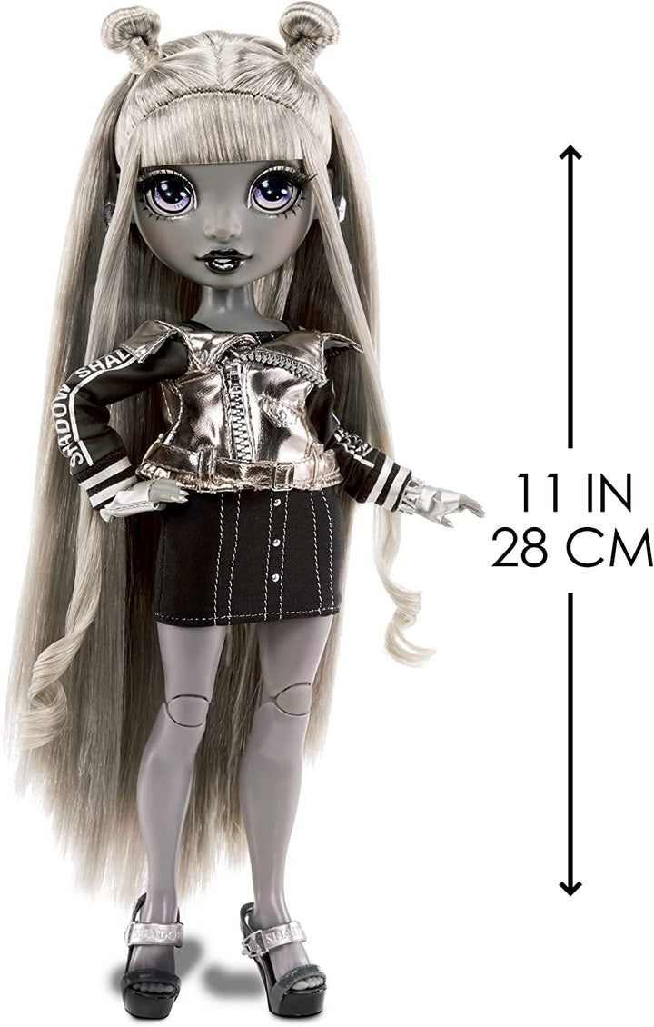 Rainbow High Shadow High Series - LUNA MADISON - Greyscale Fashion Doll with Beautiful Hair