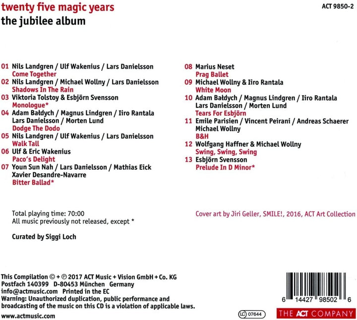 Twenty Five Magic Years: The Jubilee Album [Audio CD]