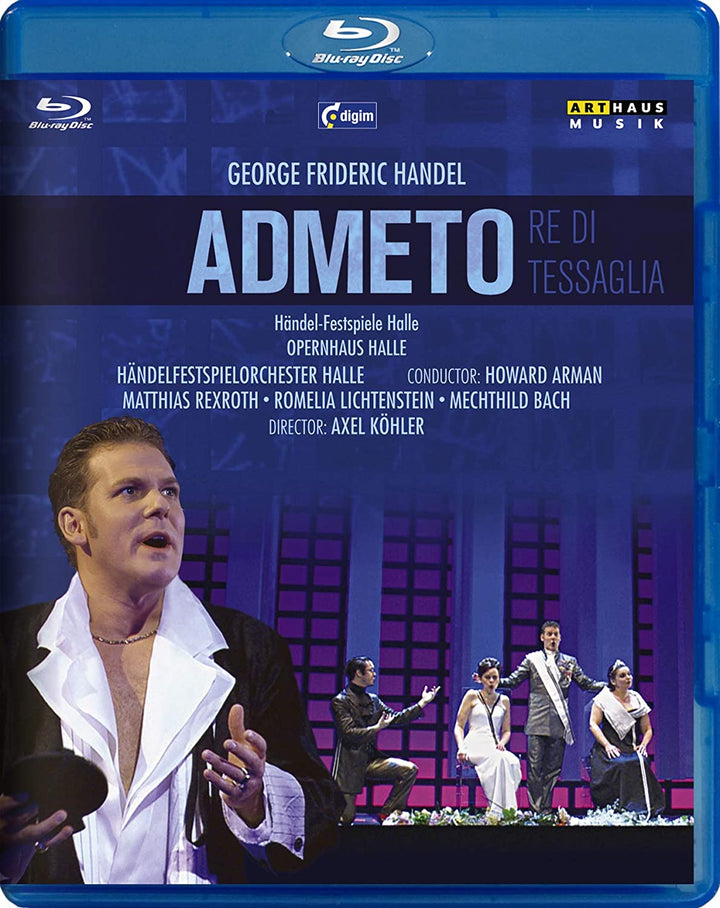 George Frideric Handel - Admeto, re di Tessaglia (Handel-Festspiele Halle) [2009] [BLu-ray]