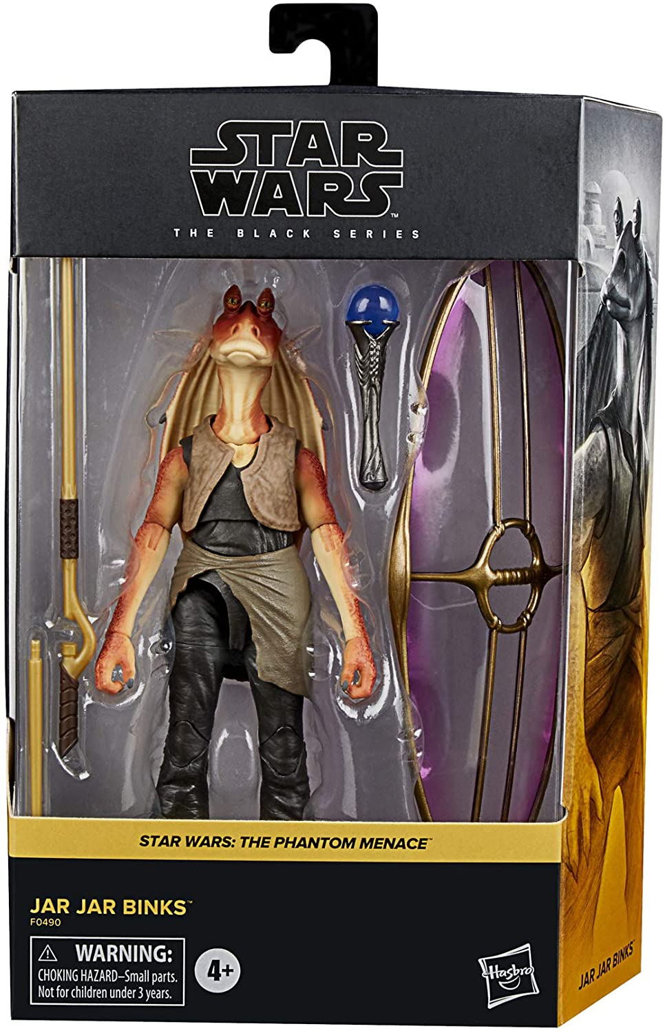 Star Wars The Black Series Jar Jar Binks 6-Inch-Scale Star Wars: The Phantom Menace Collectible Deluxe Action Figure, Kids Ages 4 and Up