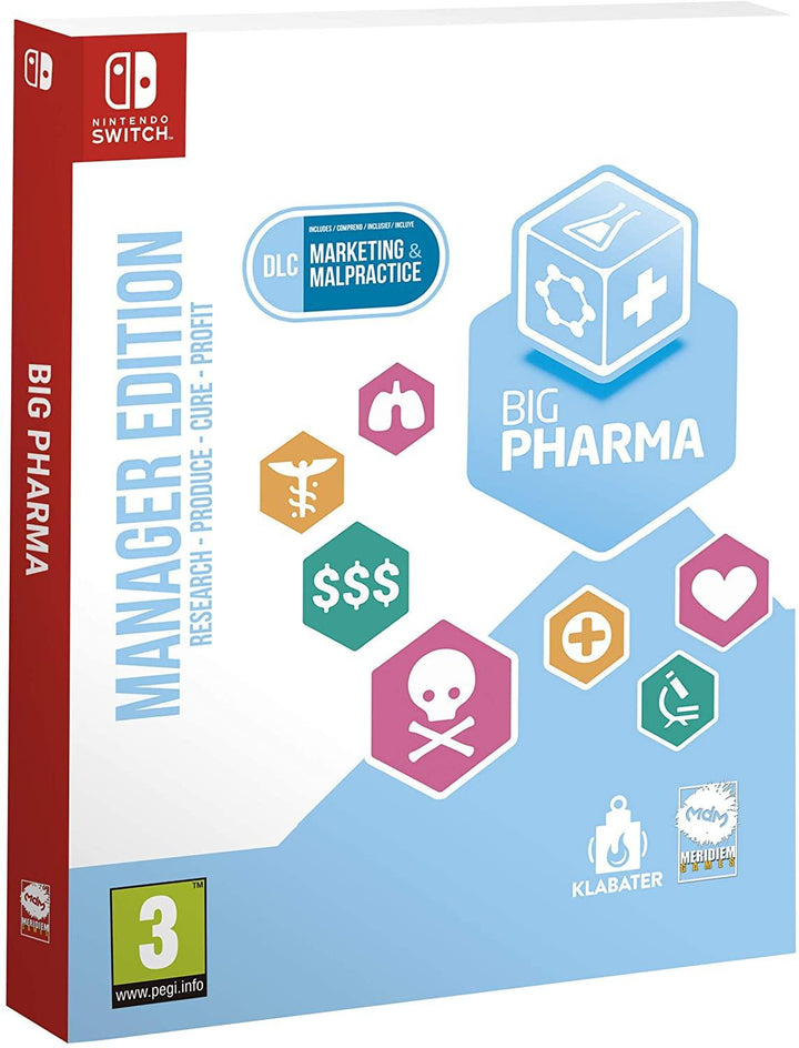 Big Pharma Special Edition NSW (Nintendo Switch) - Yachew