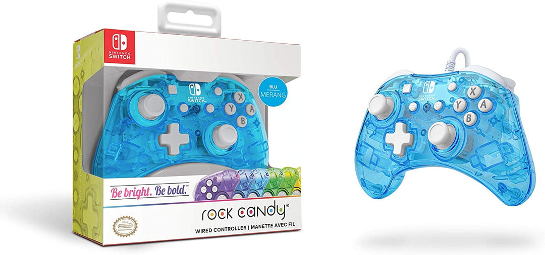 Rock Candy Wired Switch Controller Blu merang