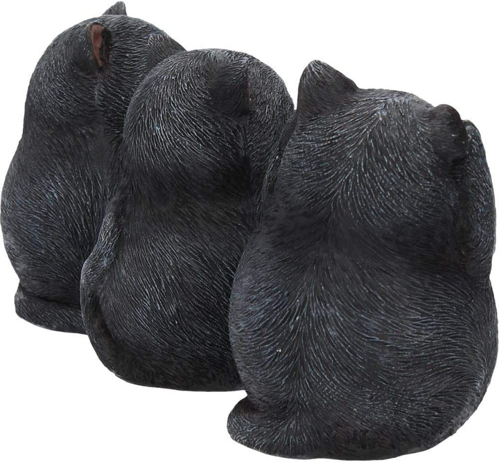 Nemesis Now - Three Wise Fat Cats Figurine