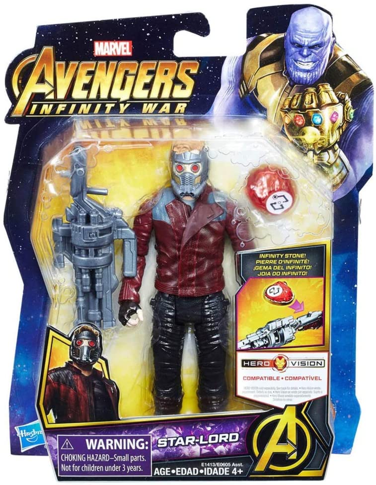 AVENGERS E1413EL2 Infinity War Star-Lord with Infinity Stone