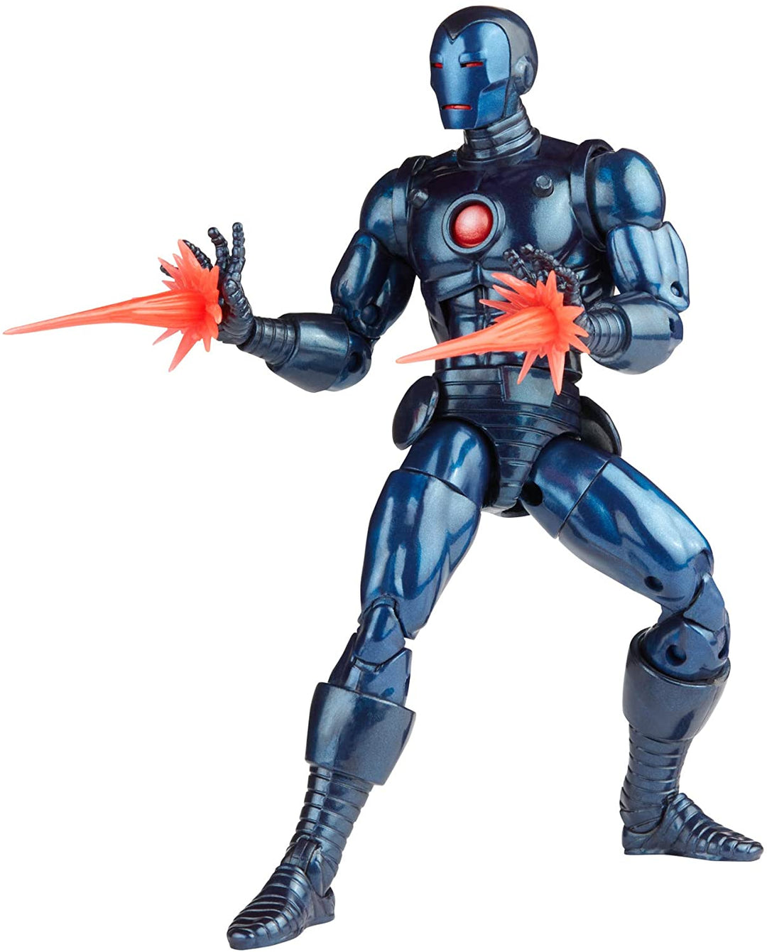 Hasbro Marvel Legends Series 6-inch Stealth Iron Man Action Figure Toy, Includes 5 Accessories and 1 Build-A-Figure Part, Premium Design and Articulation Multicolor, F0357