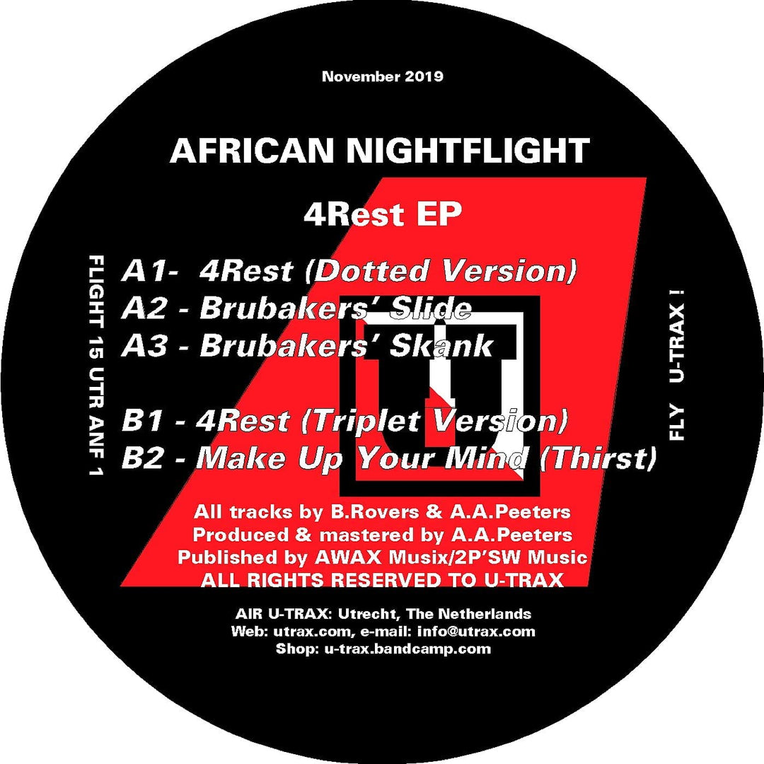 African Nightflight - 4Rest EP (2019 Remaster) [12" VINYL]