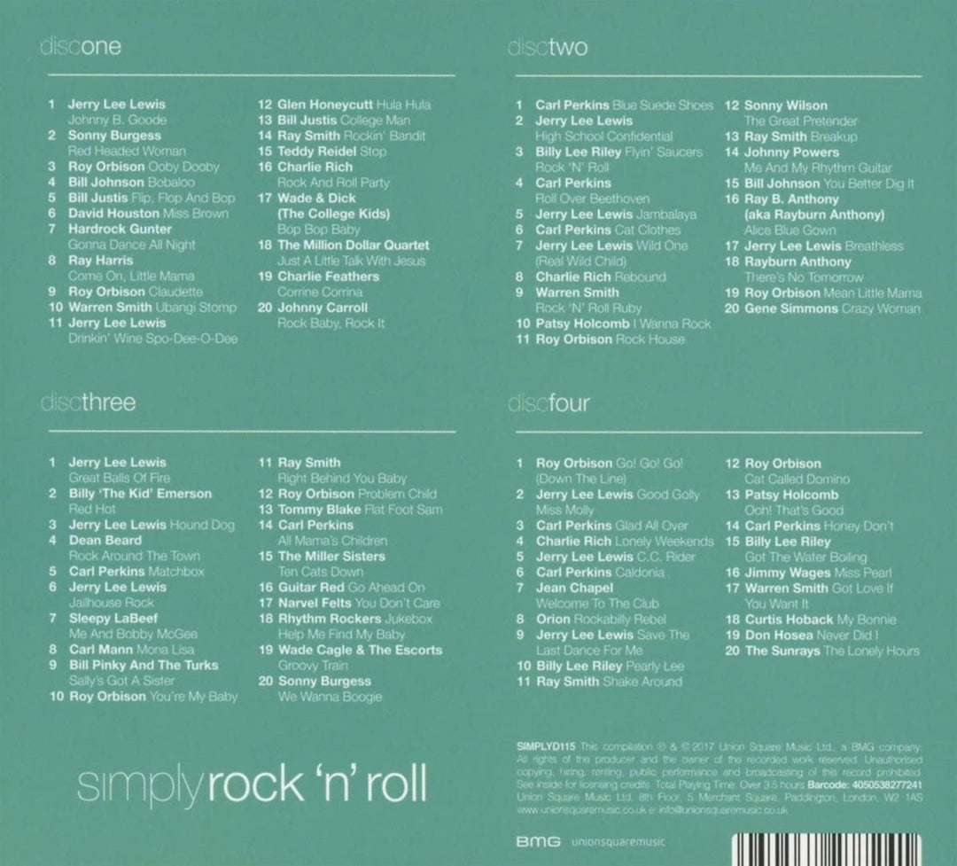 Simply Rock 'N' Roll [Audio CD]