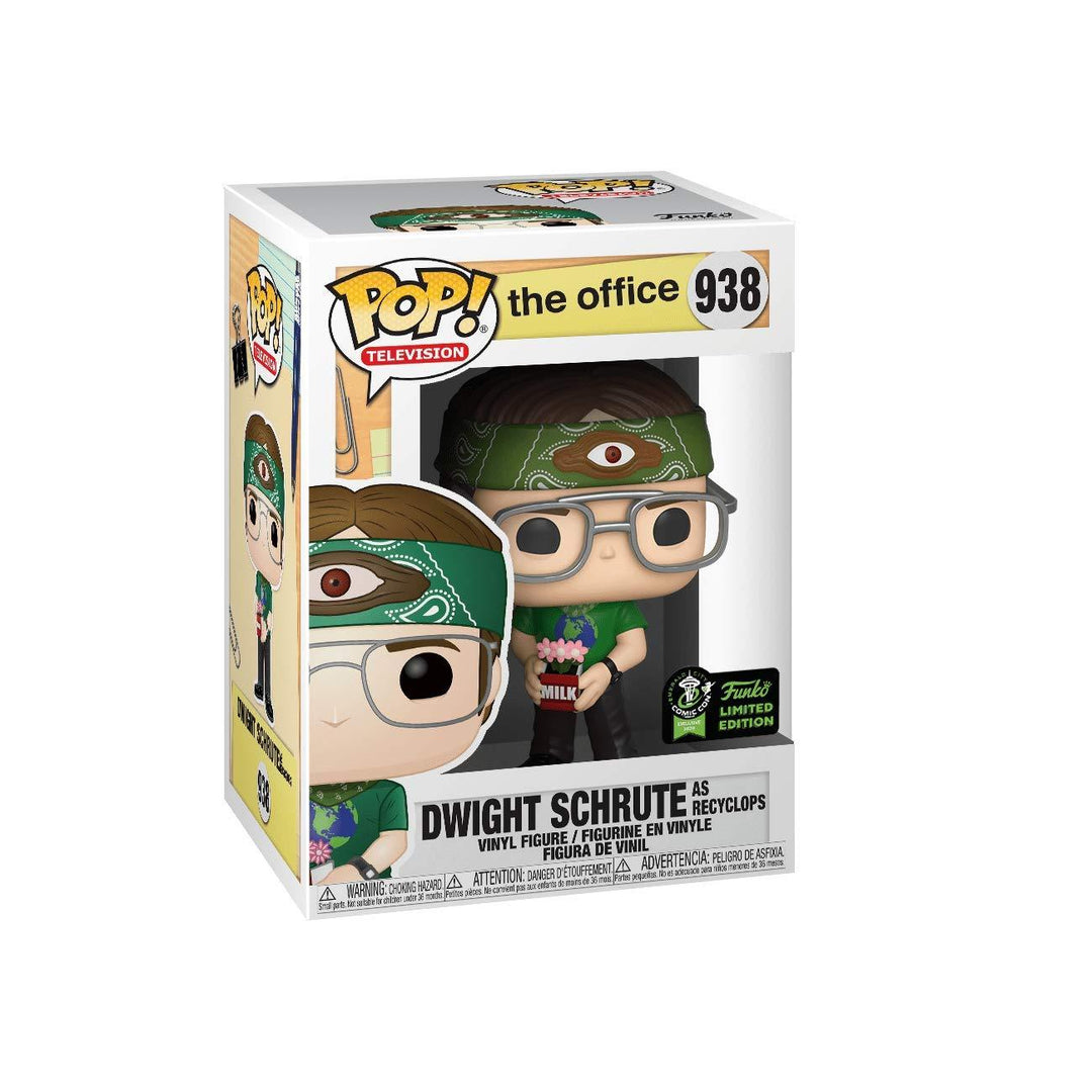 The Office Dwight Schrute (en tant que Recyclops) Exclusif Funko 45916 Pop ! Vinyle #938