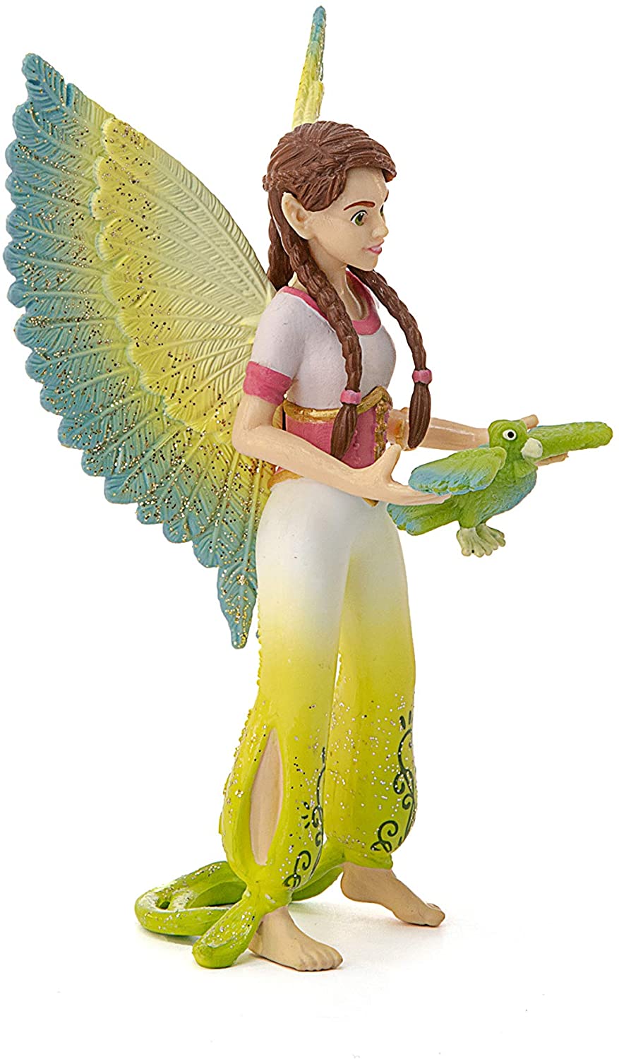 Schleich 70584 Bayala Movie Surah con Parrot Kuack