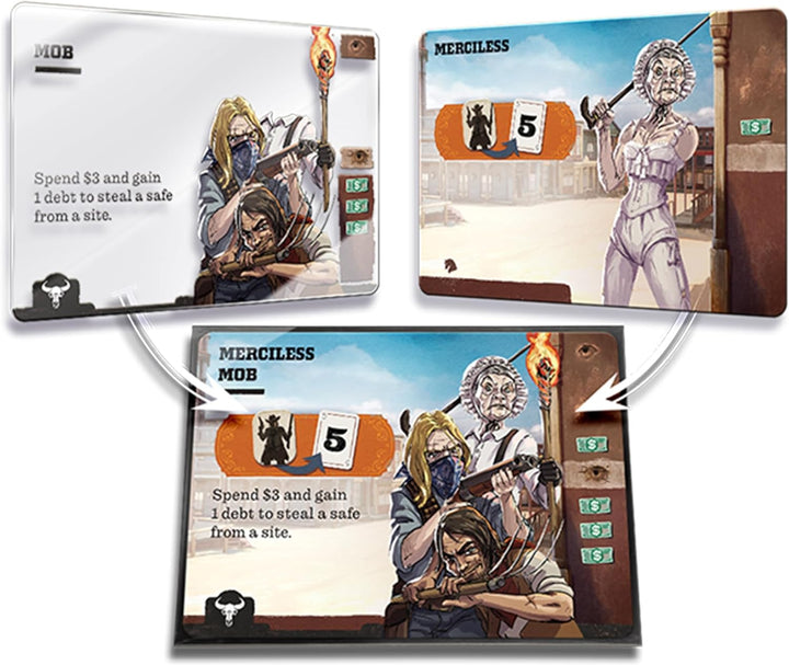 3000 Scoundrels: Double or Nothing Board Game Expansion - Enhance Your Games with New Mechanics and Strategies! Family Game