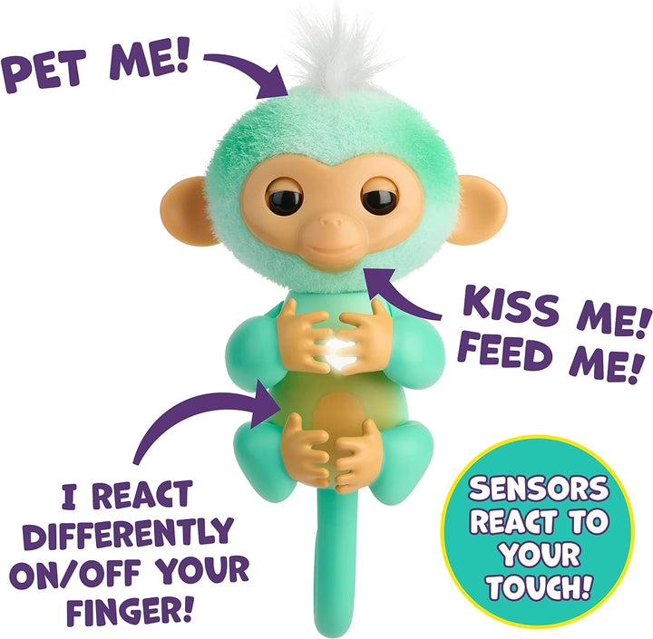 Fingerlings Monkey Teal Ava