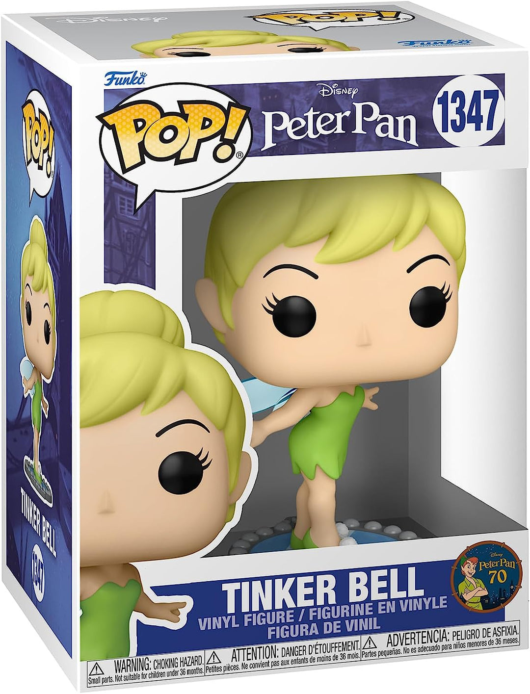 Disney: Peter Pan 70th - Tinker Bell - Tink on Mirror Funko 70699 Pop! Vinyl #1347