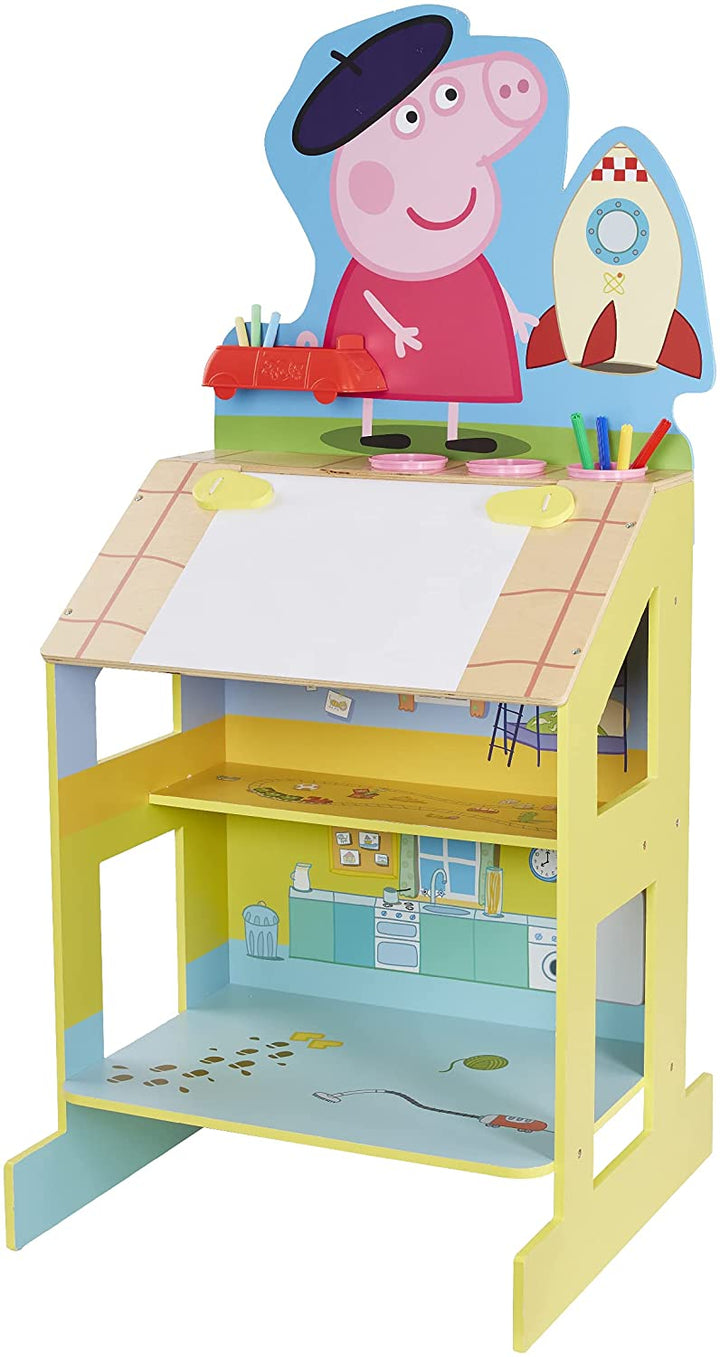 Peppa Pig Speel en teken houten schildersezel
