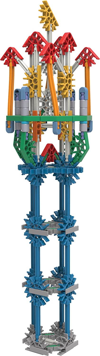 K'NEX 23012 Imagine Power and Play Motorised Building Set, Educational Toys for Kids, 529 Piece Stem Learning Kit, Engineering for Kids, Fun and Colourful Building Construction Toys for Kids Aged 7 +