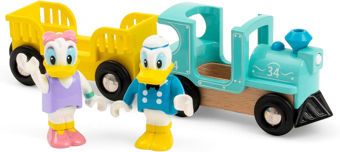 BRIO Disney Donald & Daisy Duck Train for Kids Age 3 Years Up