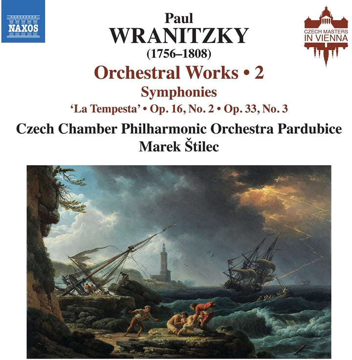 Wranitzky: Orchestral Wks 2 [Czech Chamber Philharmonic Orchestra Paradubice; Marek Stilec] [Naxos: 8574255] [Audio CD]