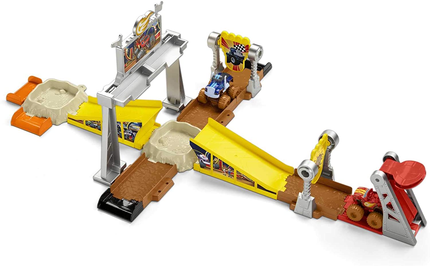 Fisher-Price Nickelodeon Blaze and the Monster Machines Mud Pit Race Track 4