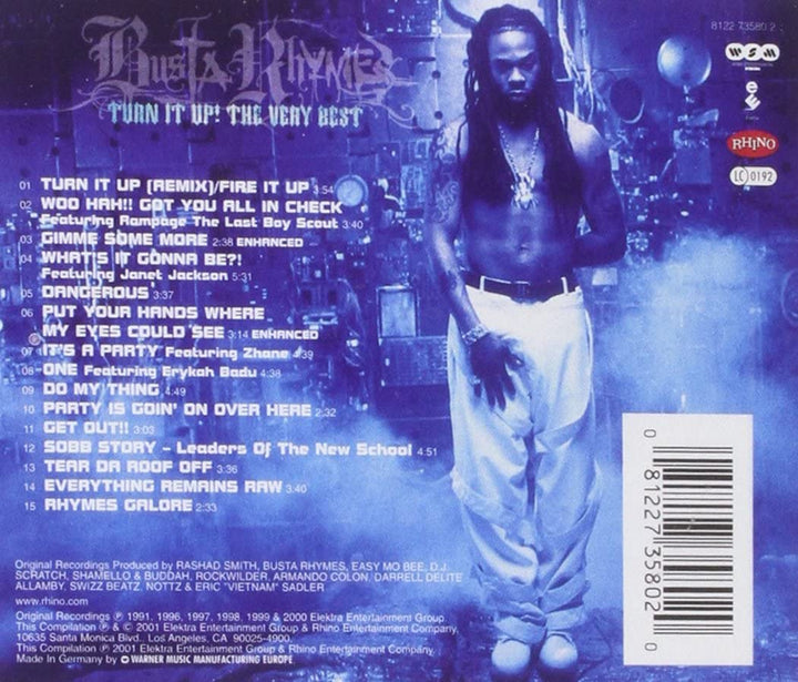 Turn It Up! The Very Best Of Busta Rhymes [Audio CD]