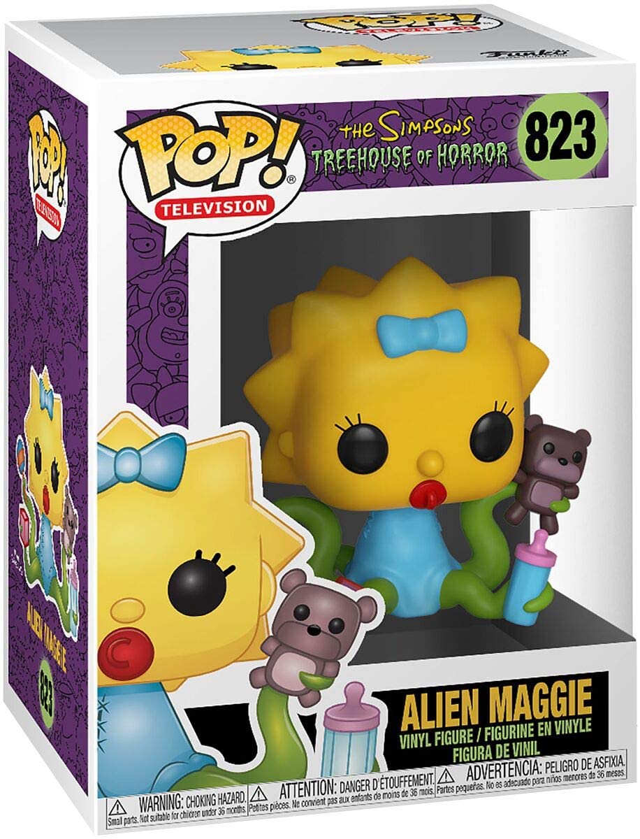 The Simpsons Alien Maggie Funko 39727 Pop! Vinyl #823