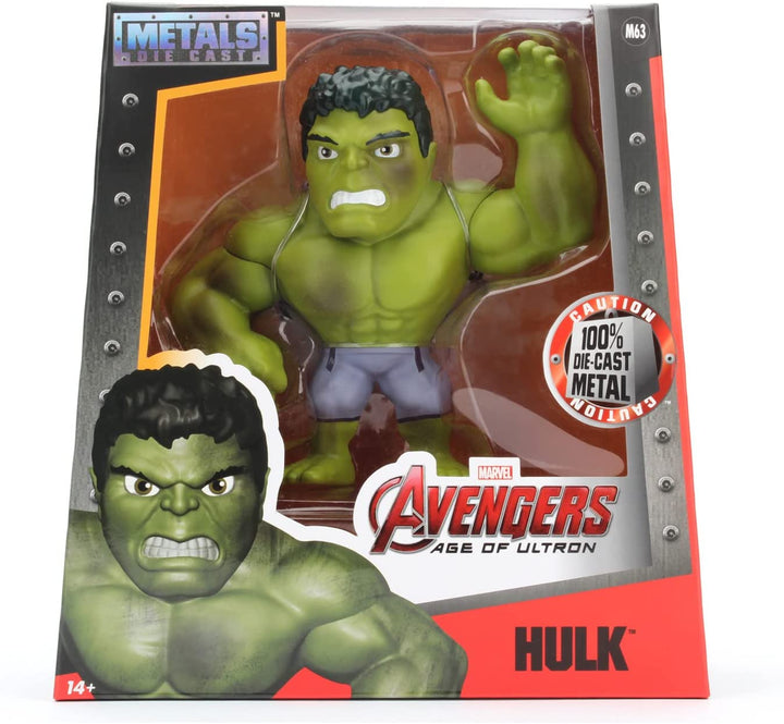 Jada Toys 253223004 Marvel Hulk 15 cm Die-Cast Collectable Figure Green