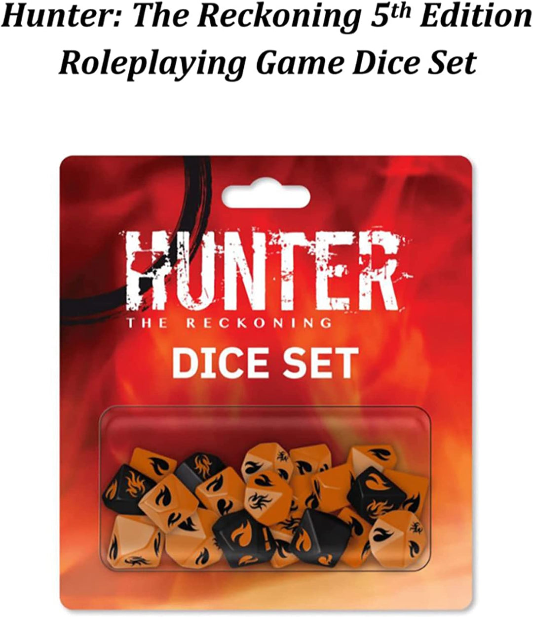 Hunter: The Reckoning 5th Edition Roleplaying Game Dice Set