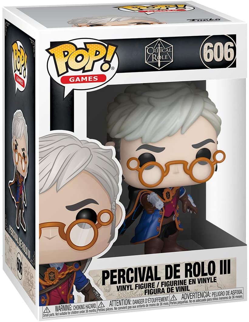 Critical Role Percival de Rolo III Funko 49036 Pop! Vinyl #606