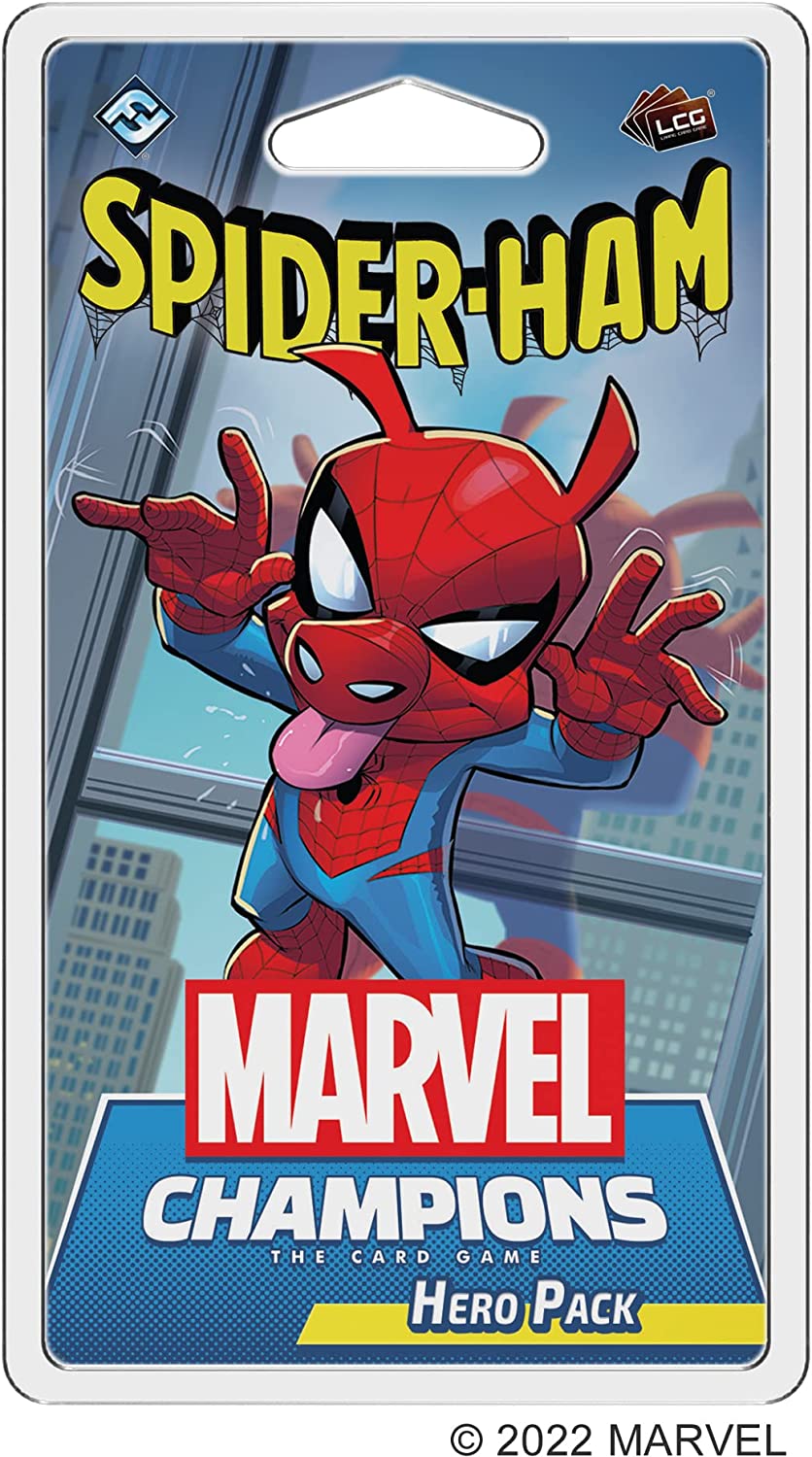 Fantasy Flight Games | Spider Ham: Marvel Champions Hero Pack | Card Game