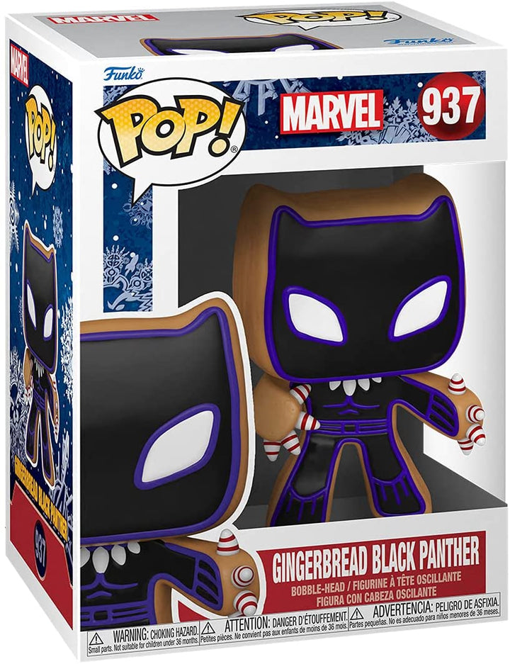 Marvel Gingerbread Black Panther Funko 50662 Pop! Vinyl #937