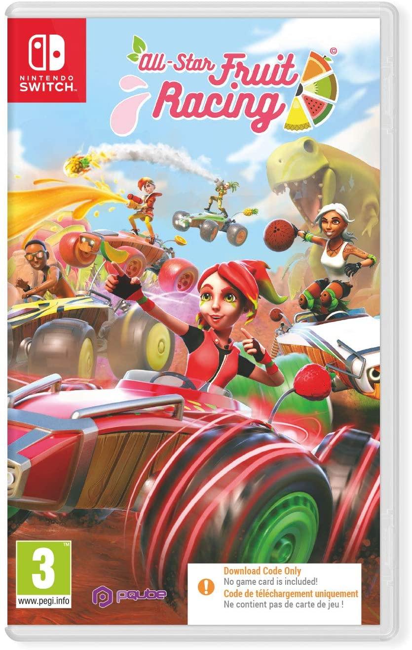 All Star Fruit Racing Nintendo Switch Game [Code in a Box] - Yachew