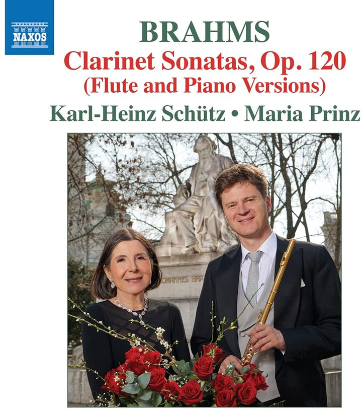 Brahms: Clarinet Sonatas [Karl-Heinz Schütz; Maria Prinz] [Naxos: 8574291] [Audio CD]