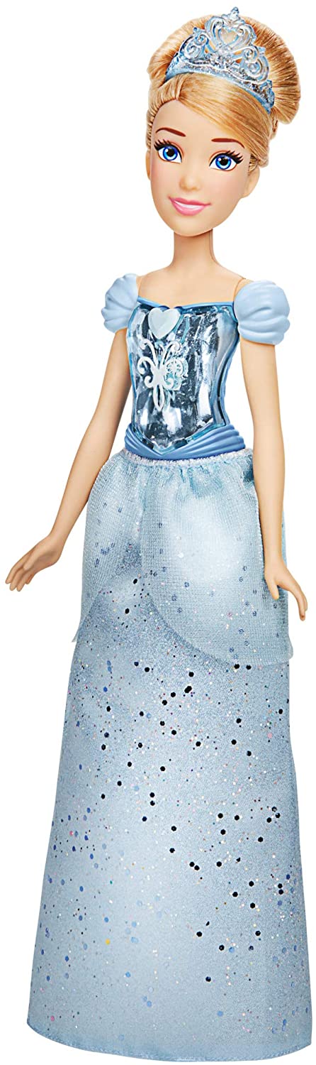 Disney Princess Royal Shimmer Cinderella Doll, Fashion Doll with Skirt and Accessories, Toy for Kids Ages 3 and Up, F0897