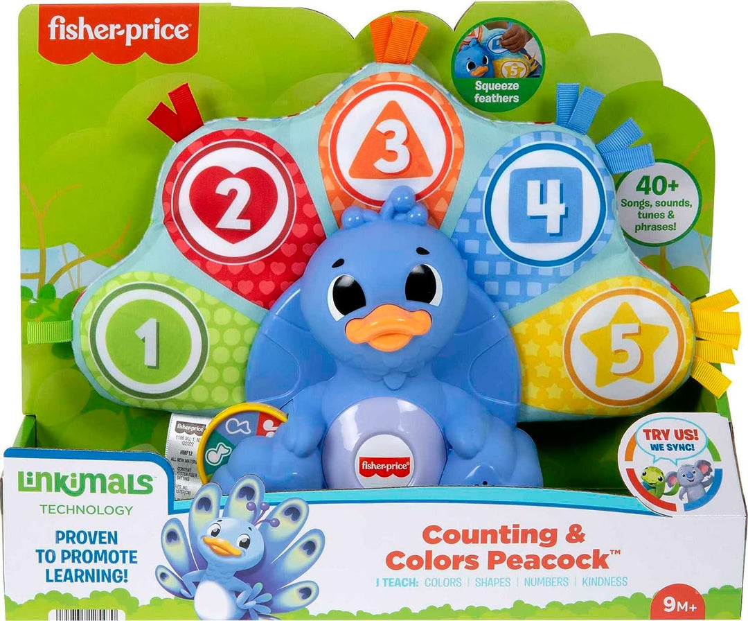 Fisher-Price Linkimals Learning Toy for Babies and Toddlers with Interactive Lights & Music