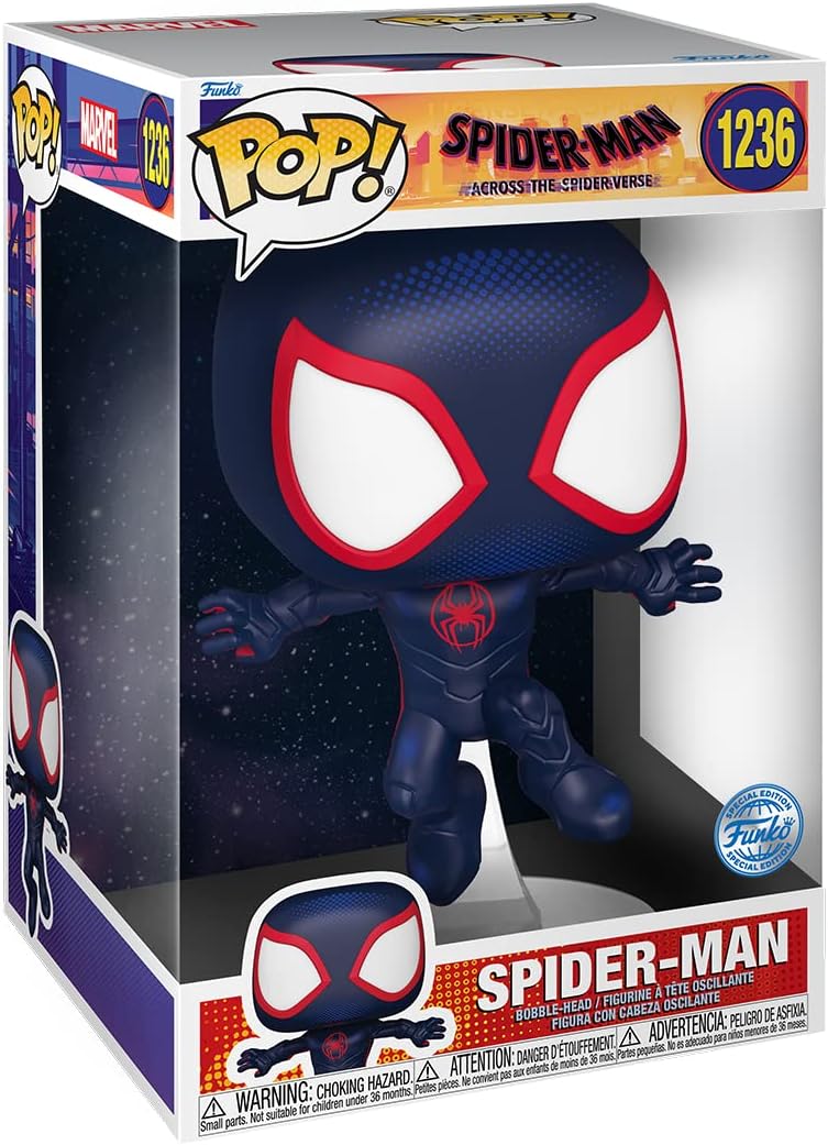 Jumbo: Spider-Man: Across the Spider-Verse - Miles Morales Funko 66589 Pop! Vinyl #1236