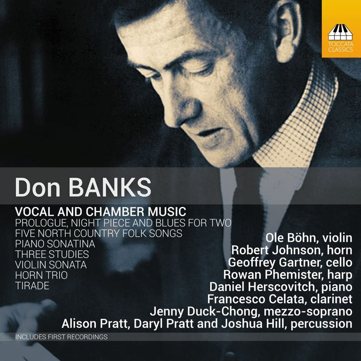 Robert Johnson - Banks: Vocal & Chamber Music [Various] [Toccata Classics: TOCC 0591] [Audio CD]