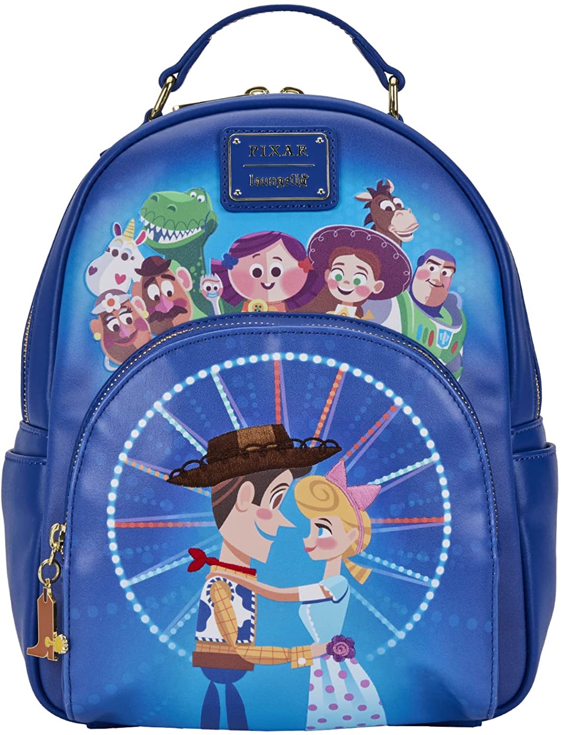 Loungefly Toy Story Woody and Bo Peep Double Strap Mini Backpack 1