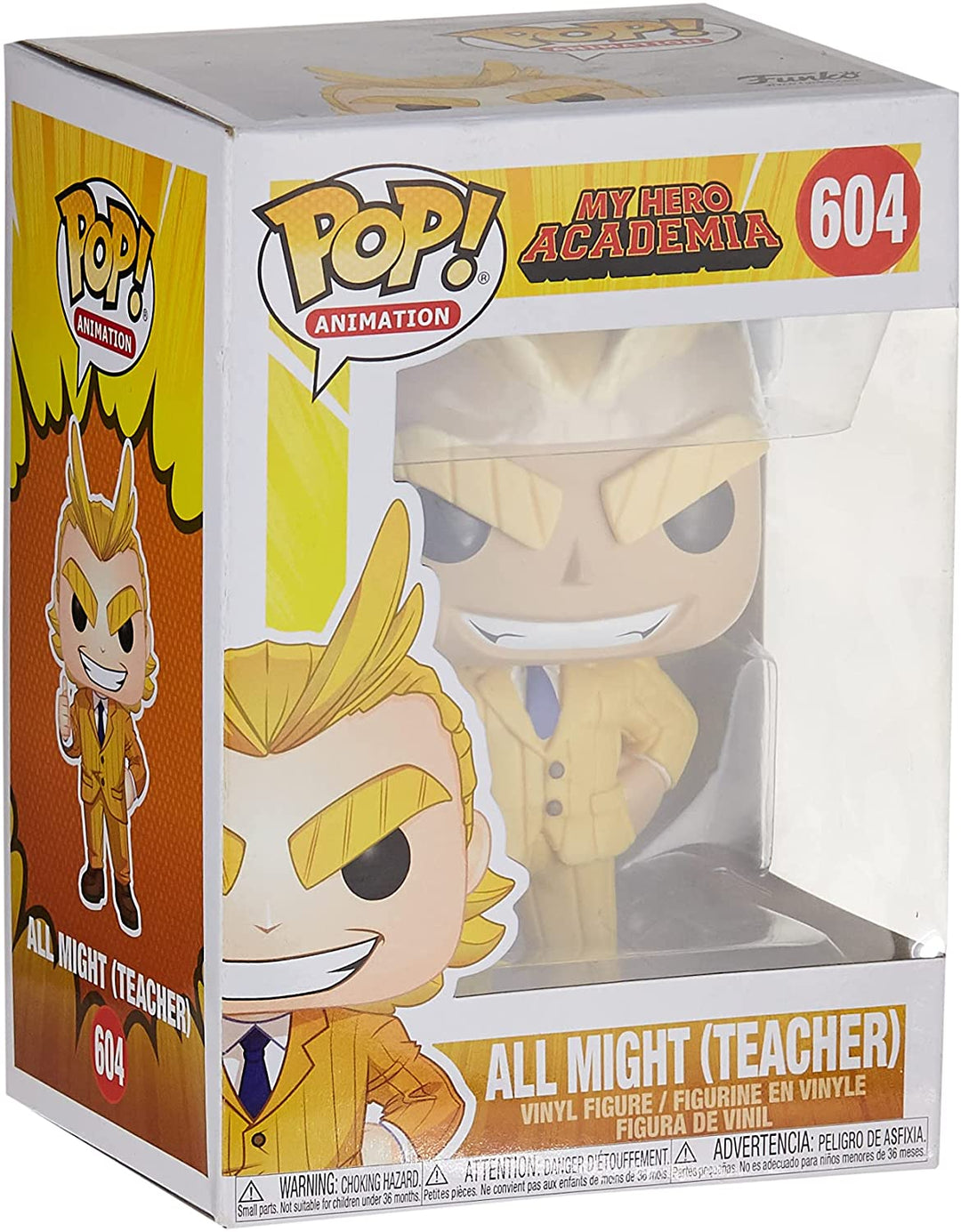 My Hero Academia All Might (Teacher) Funko 42932 Pop! Vinyl #604