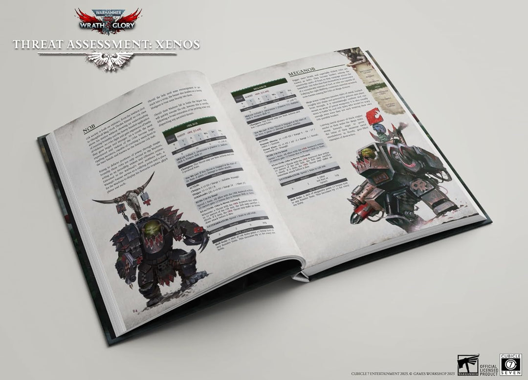 Warhammer 40,000: Wrath & Glory, Threat Assessment: Xenos By Cubicle7 [Hardcover]