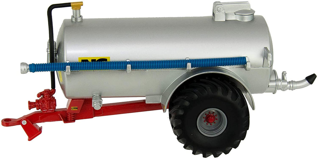 Britains 736 43238 Slurry Tanker (Fieldside) Silver EA, Multicoloured