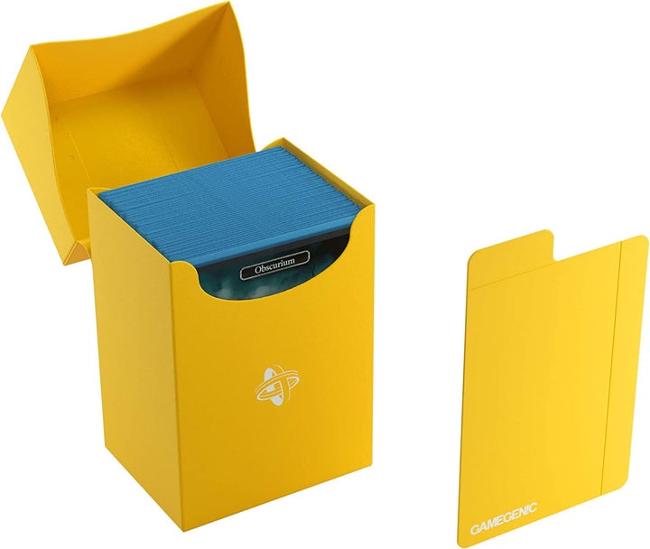 Gamegenic 80-Card Deck Holder, Yellow (GGS25028ML)