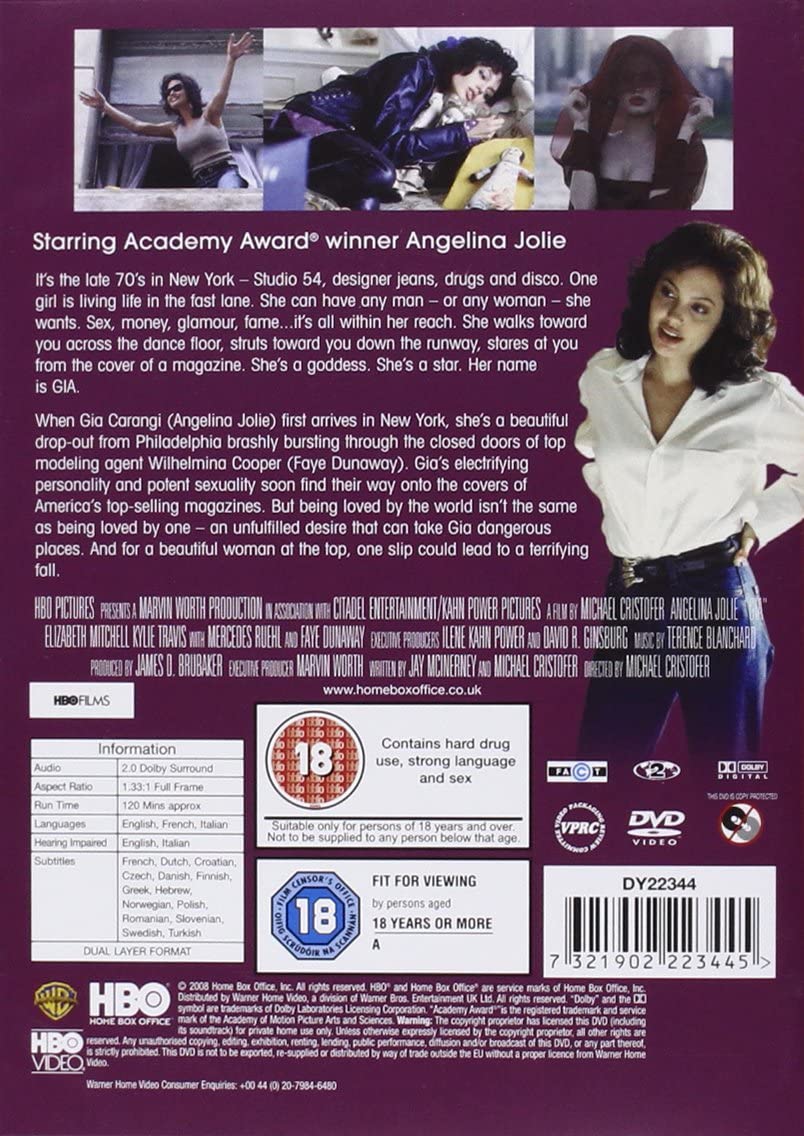 Gia [1998] [DVD]